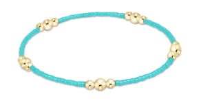 Woman's eNewton | Hope Purpose Bracelet | Turquoise & Gold