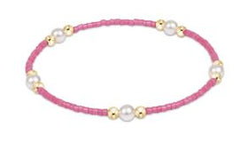 Woman's eNewton | Hope Purpose Pearl Bracelet | Bubblegum
