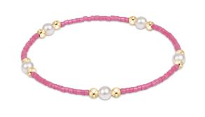 Woman's eNewton | Hope Purpose Pearl Bracelet | Bubblegum