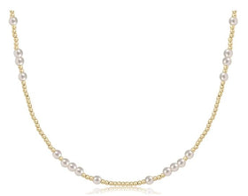 Woman's eNewton | Hope Unwritten Pearl 4mm | Gold