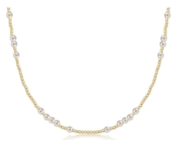 Woman's eNewton | Hope Unwritten Pearl 4mm | Gold