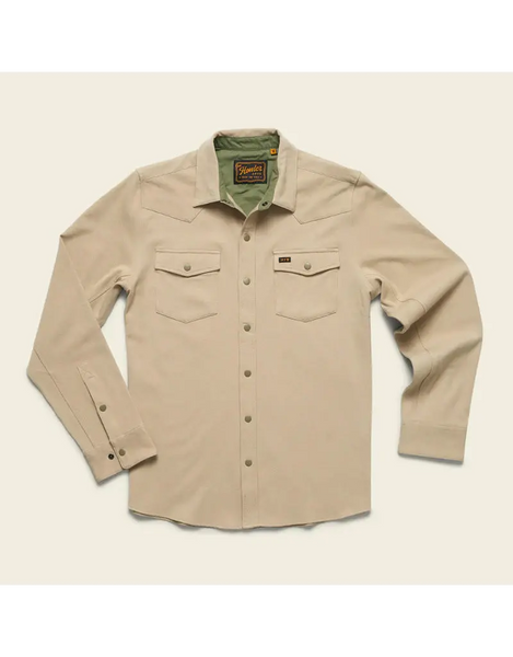 Men's Howler Bros | Stockman Stretch Snapshirt | Putty