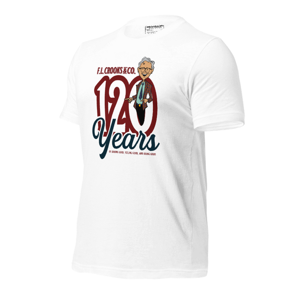 FL Crooks - 120th Anniversary - Clarion - Unisex t-shirt