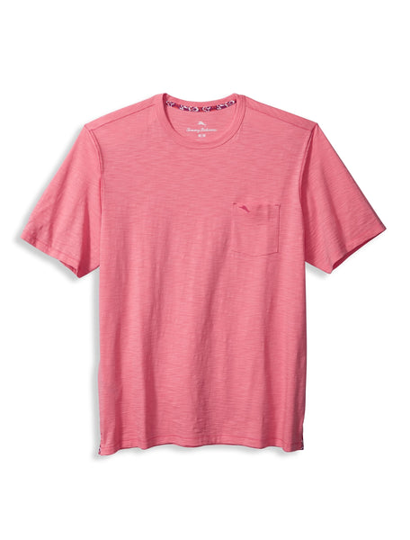 Men's Tommy Bahama | Short Sleeve Bali Beach Crew Neck T-Shirt| Pink Confetti