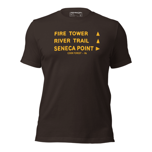 Trail Head - Cook Forest -  Unisex t-shirt