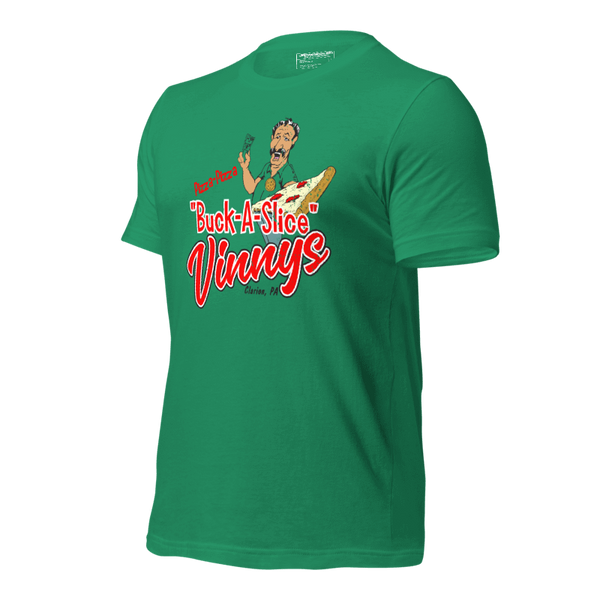 Buck a Slice - Vinny's - Clarion - Unisex t-shirt