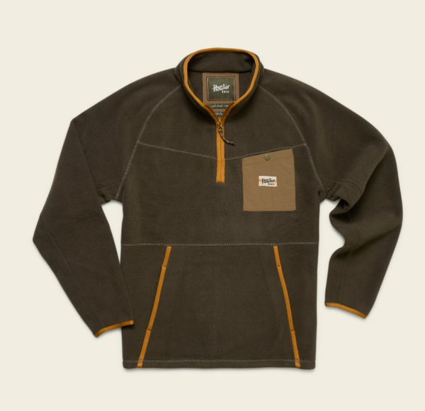Men's Howler Bros | Free Range Fleece Pullover | Army