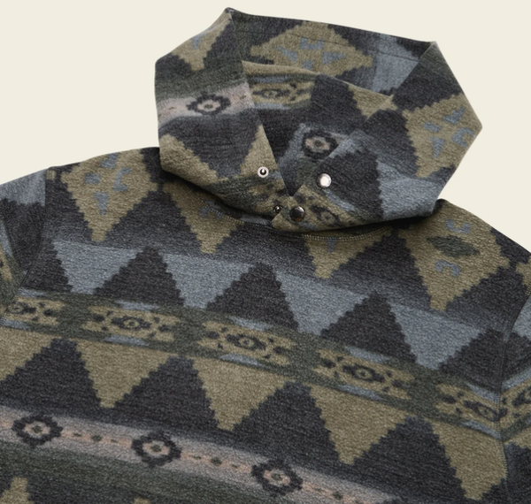 Men's Howler Bros | Tajima Hoodie | Milta Motifs: True Black