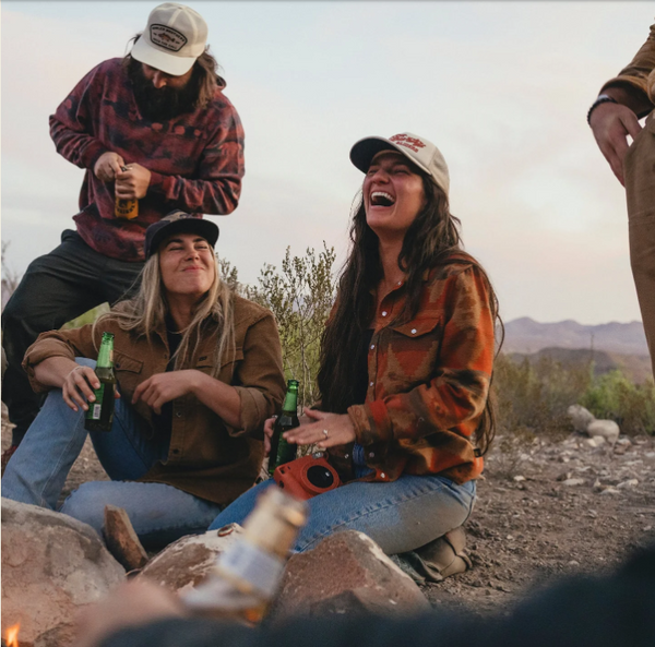 Men's Howler Bros | Sheridan Flannel | Milta Motifs: Terracotta