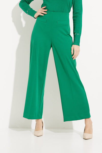 Women's Joseph Ribkoff | Flowing Wide Leg Pants | Kelly Green