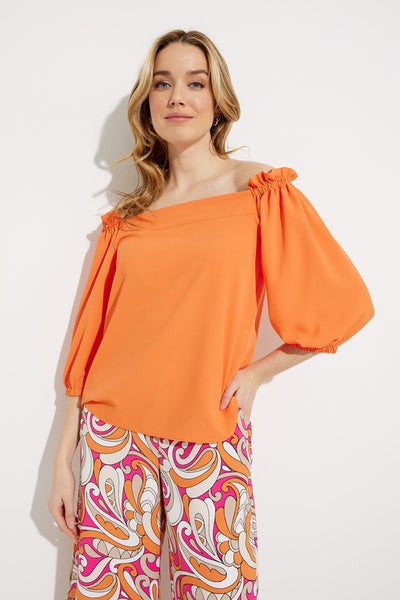 Women's Joseph Ribkoff | Off Shoulder Top | Mandarin