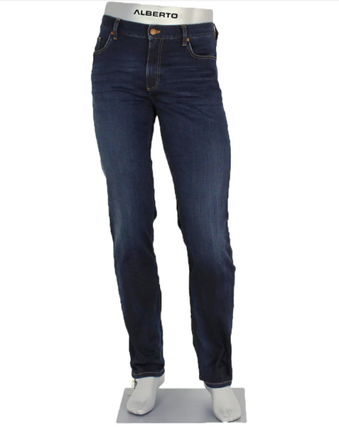 Men's Alberto | 1859 Pipe Stock Regular Slim Fit |Navy