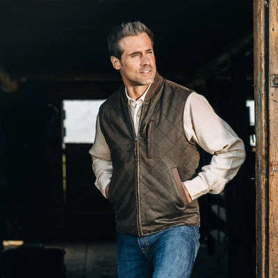 Men's Madison Creek | Kennesaw Concealed Carry Twill Vest | Loden