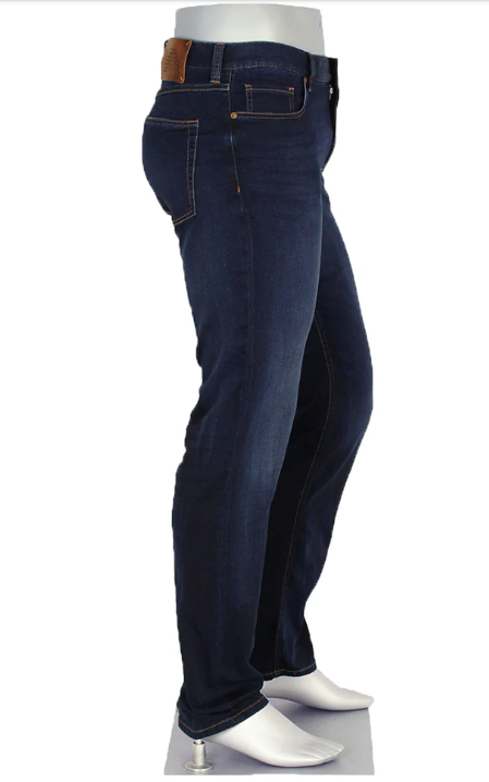 Men's Alberto | 1859 Pipe Stock Regular Slim Fit |Navy