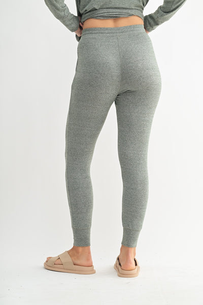 Women's Mono B | Brushed Lounge Joggers | Urban Grey
