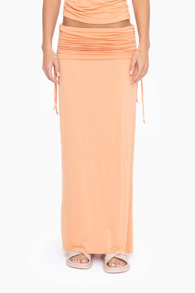 Women's Mono B | 2-in-1 Convertible Maxi Skirt | Terra Cotta