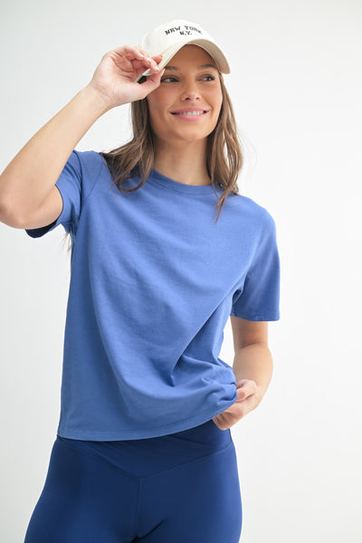 Women's Mono B | Classic Boxy Fit Tee | Ballet Blue