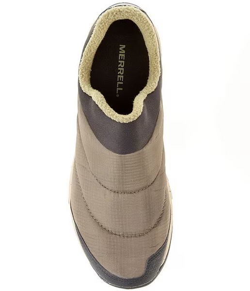 Men's Merrell | Nova Nylon Cold Weather Slip-On Sneaker Mocs | Olive