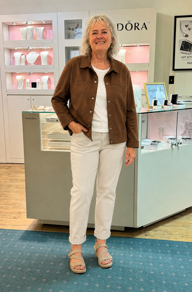 Women's THML| Suede Jacket | Brown
