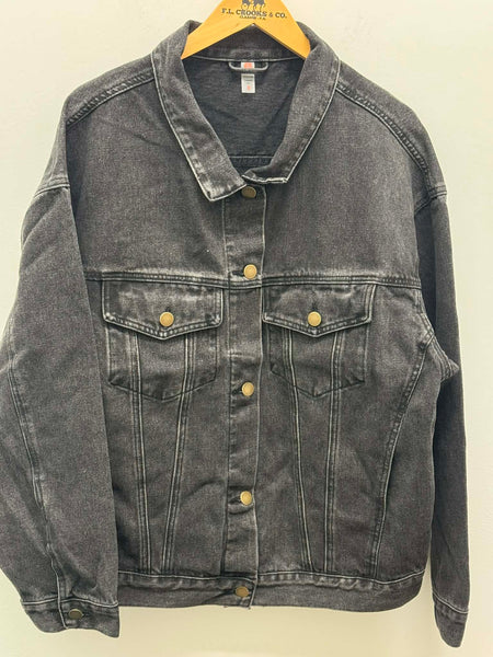 Mono B | Jean Jacket | Charcoal Grey