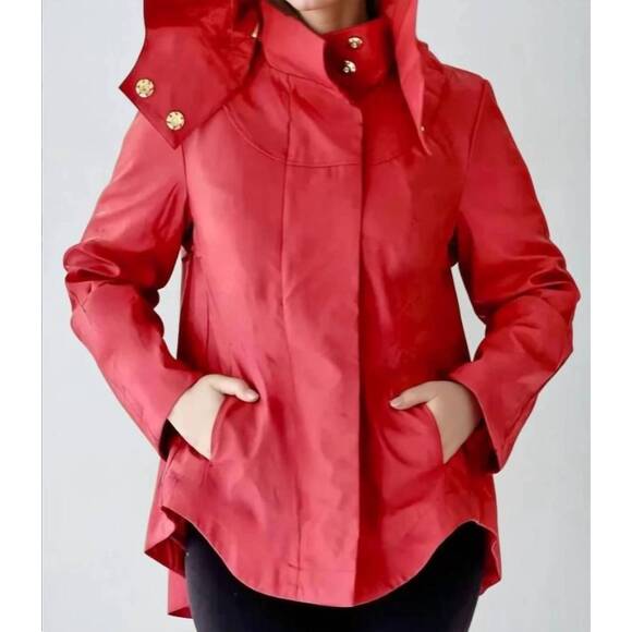 Women's Ciao Milano | Nia Raincoat | Red