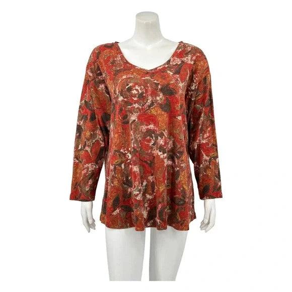 Women's Habitat | Floral Print Top | Spiced Floral