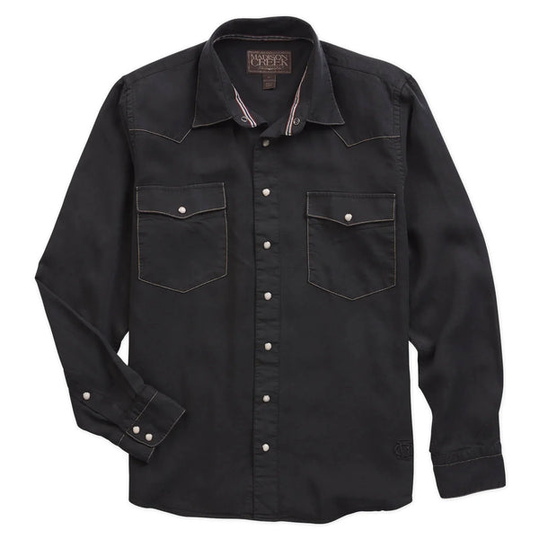 Men's Madison Creek | Bisley Shirt| Black