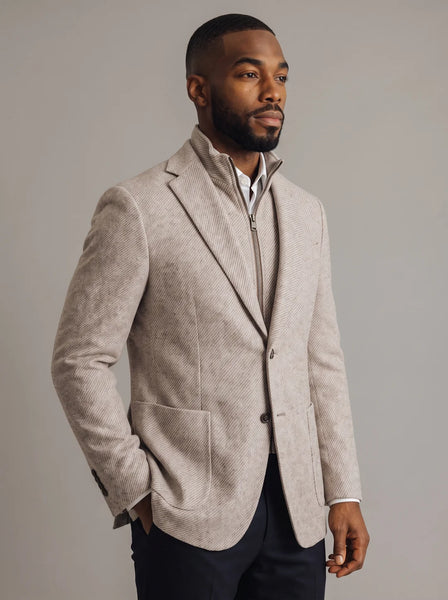 Men's 7 Downie | Claremont Sports Jacket | Beige