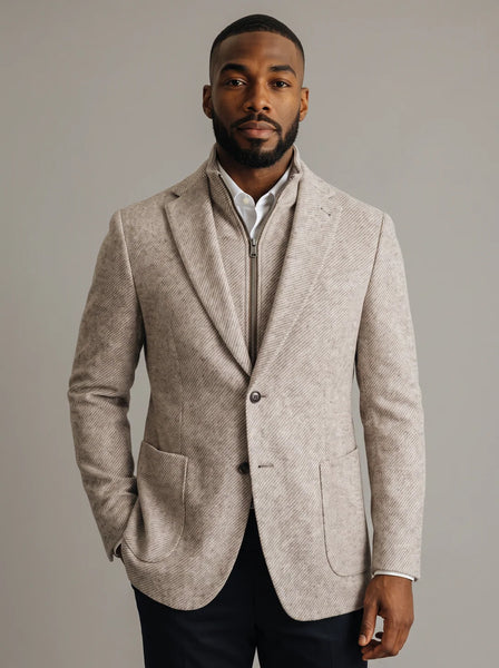Men's 7 Downie | Claremont Sports Jacket | Beige