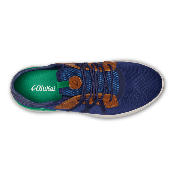 Men's Olukai | Mio Li Athletic Shoe | Navy Bamboo Top