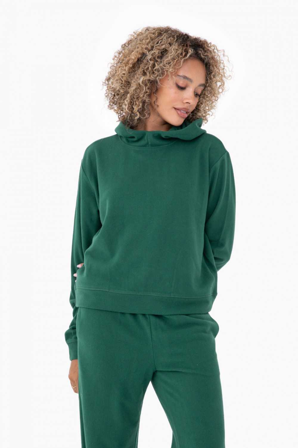 Polo Fleece (Hunter Green)