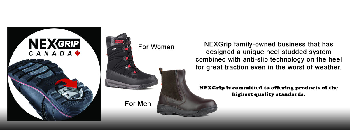 NexGrip graphics slider showing boots