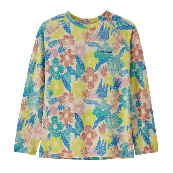 Kid's Patagonia | Long Sleeve Capilene Silkweight Rashguard | Spring