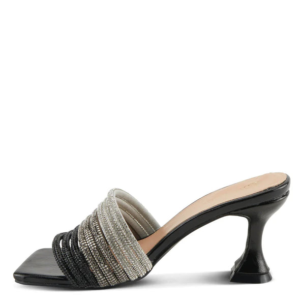 Women's Spring Step | Paulson Slide Sandals by Patrizia | Black Multi