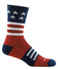 Men's Darn Tough | Captain Stripe Micro Crew Lightweight Hiking Socks | Stars and Stripes