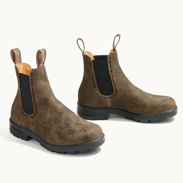 Women's Blundstone | Chelsea 1357 High Top Boots | Rustic Brown
