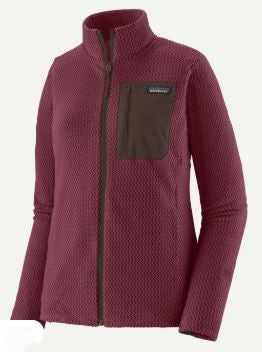 Women's Patagonia | R1 Air Zip Jacket | Berry Fig
