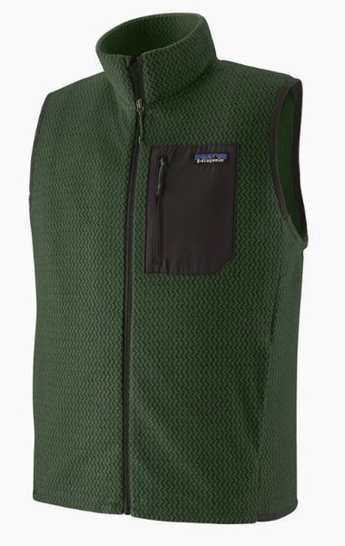 Men's Patagonia | R1® Air Fleece Vest | Treeline Green