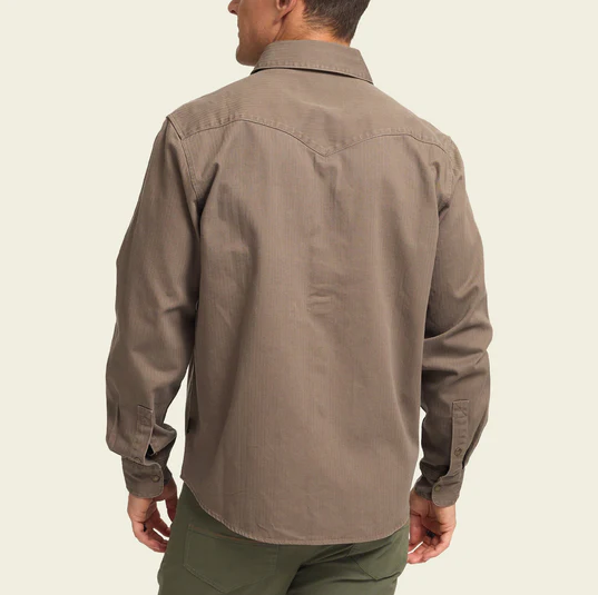 Men's Howler Bros | Sawhorse Work Shirt | Taupe
