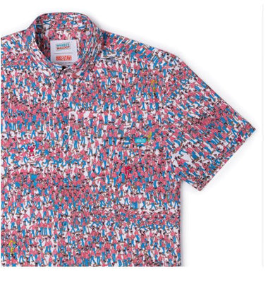 Men's RSVLTS | There's Waldo Camp Shirt | There's Waldo