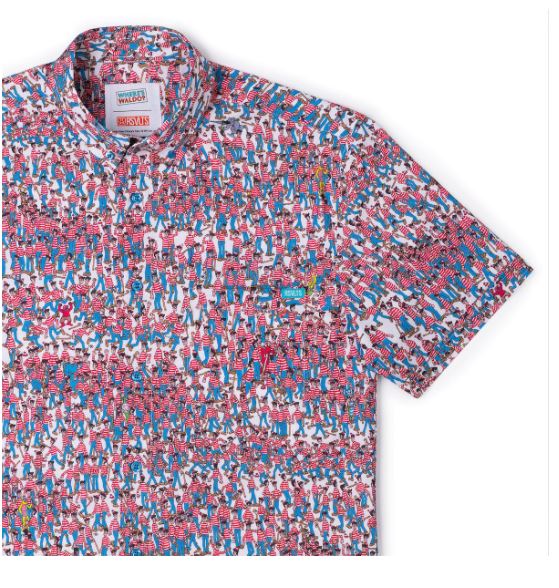 Men's RSVLTS | There's Waldo Camp Shirt | There's Waldo