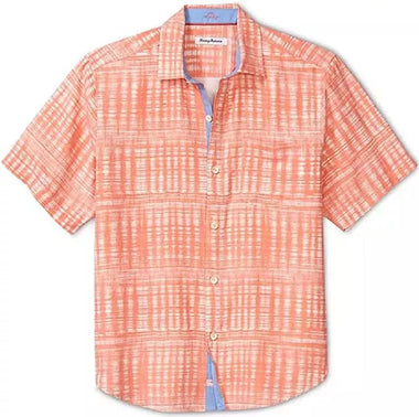 Men's Tommy Bahama | Daybreak Batik Silk Camp Shirt | LT Havana