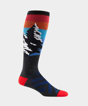 Men's Darn Tough | Over-the-Calf Lightweight Ski & Snowboard Socks | Charcoal