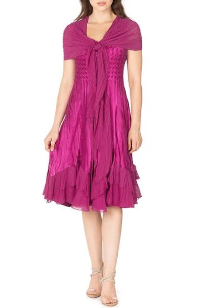 Komarov a line deals dress