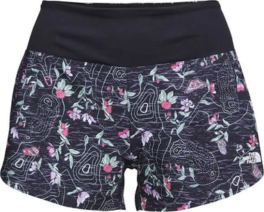 Women's The North Face | Arque 3" Pull On Shorts | TNF Black IWD Print
