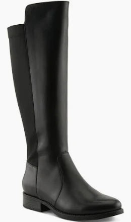 Women's Spring Step | Zaya Tall Leather Boot | Black
