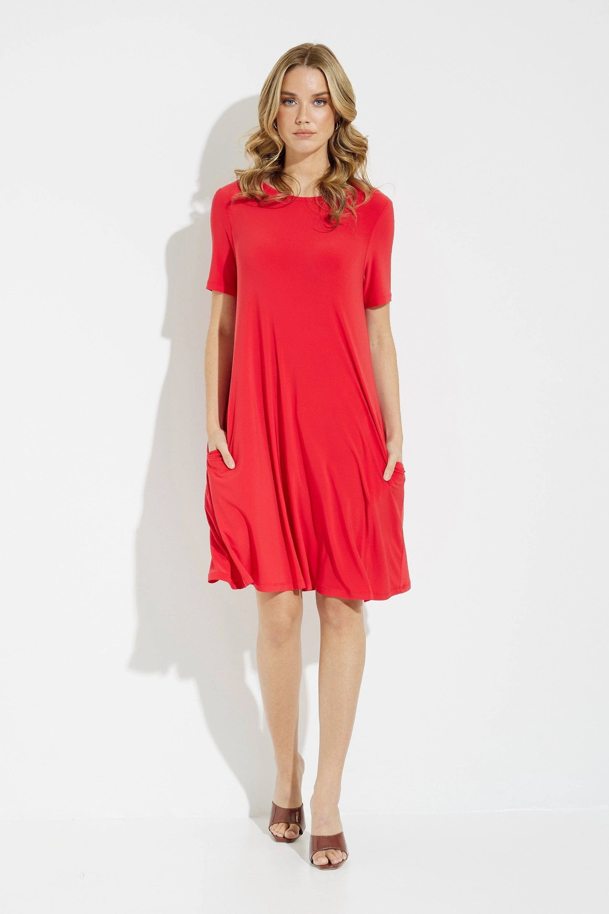 Women's Joseph Ribkoff | Fit and Flare Dress | Calypso 4 / Calypso Women's Joseph Ribkoff | Fit and Flare Dress | Calypso 4 / Calypso
