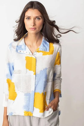 Women's Habitat Liv | Rayon Crinkle Snap Shacket | Sand