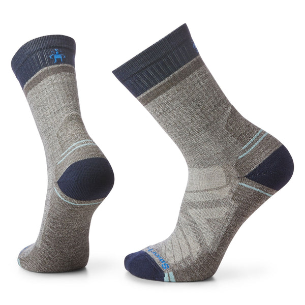 Men's Smartwool | Hike Light Cushion Winding Trail Crew Socks | Taupe-Natural Marl