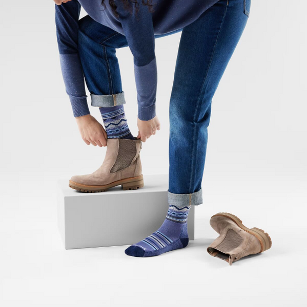 Men's Smartwool | Everyday Hudson Trail Crew Socks | Nightfall Blue